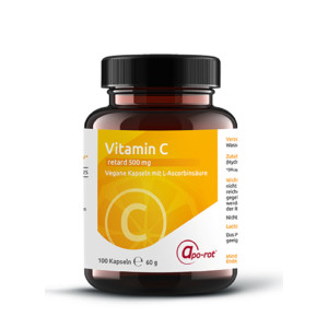 apo-rot Vitamin C retard 500 mg Kapseln