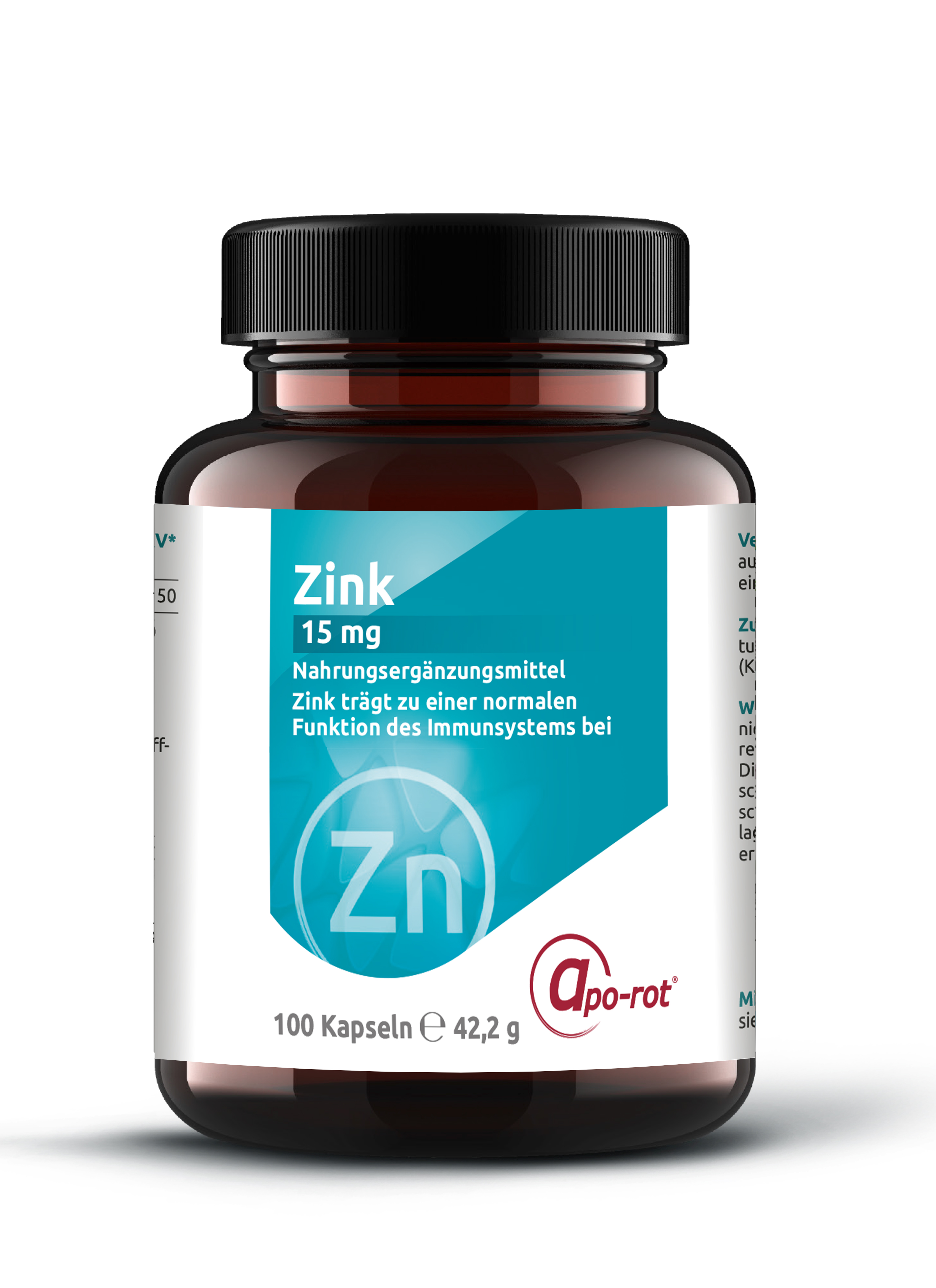apo-rot Zink 15 mg Kapseln