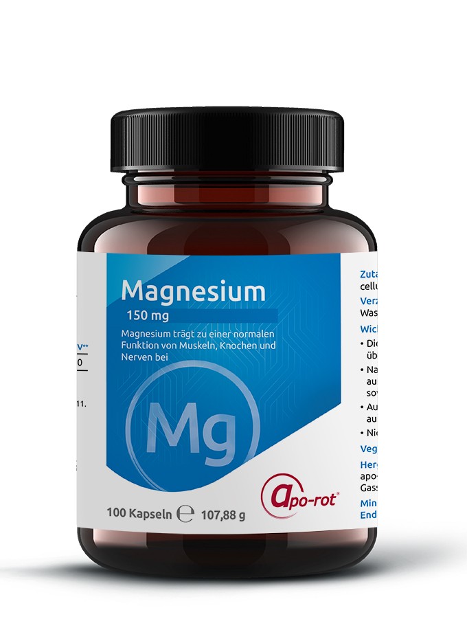 apo-rot Magnesium 150 mg Kapseln